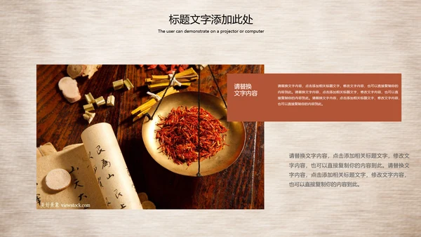 传统中医学中医院中医文化中草药PPT模板