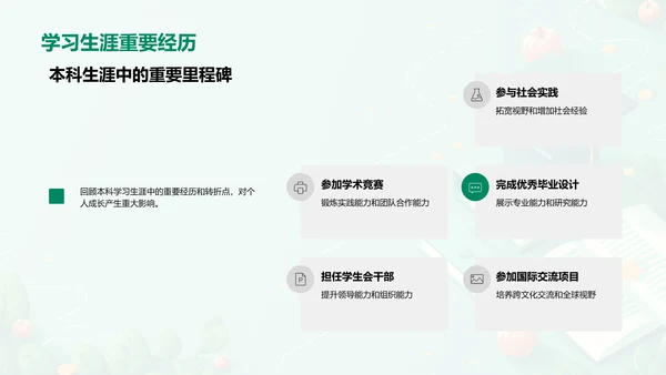 本科学习规划