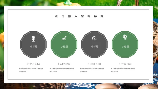 果蔬农产品工作总结农户农业通用PPT模板