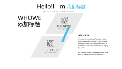 蓝色简约医药代表述职报告动态PPT