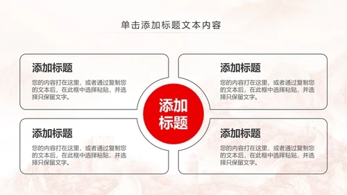 红色五四青年青春正能量共青团团委PPT模板