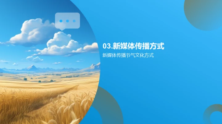 小满节气与新媒体