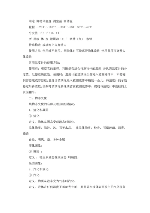 初三上册物理知识点总结.docx