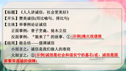 八年级上册语文 第二单元《综合性学习：人无信不立》课件