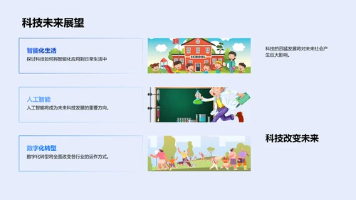 科技学习新策略PPT模板