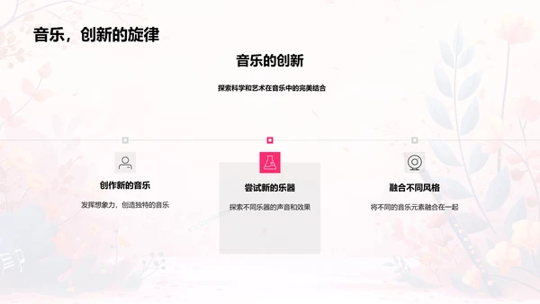 音乐科学教学PPT模板