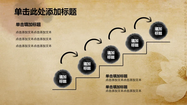 古香古色中国风佛教PPT动态模板信佛