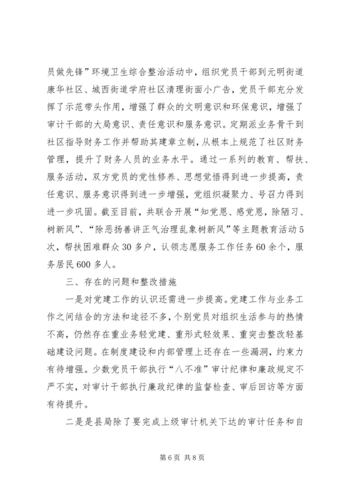 审计局党组专题调研报告 (2).docx