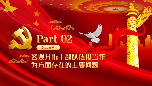 牢记初心使命持续激励干部担当作为干事创业PPT党课