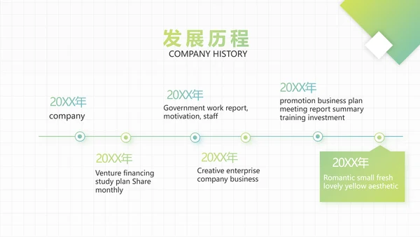 感恩有你企业员工风采电子相册PPT