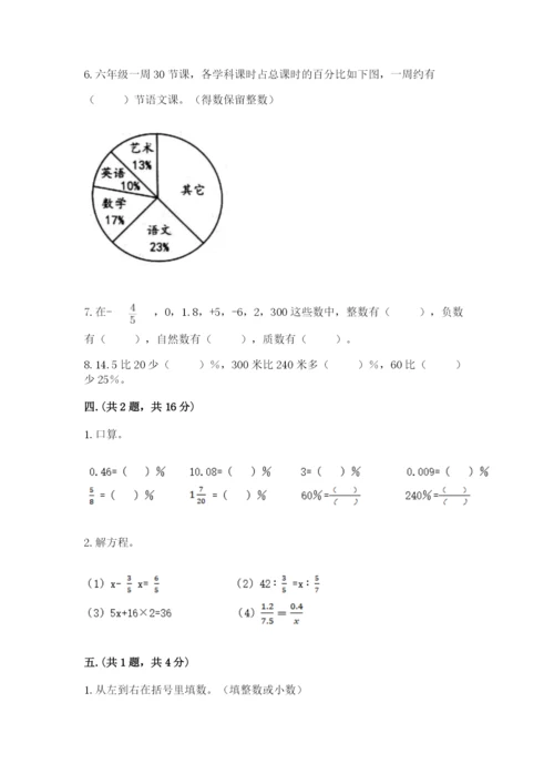 青岛版小升初数学模拟试卷（研优卷）.docx