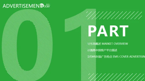 绿色时尚品牌营销策划通用PPT模板