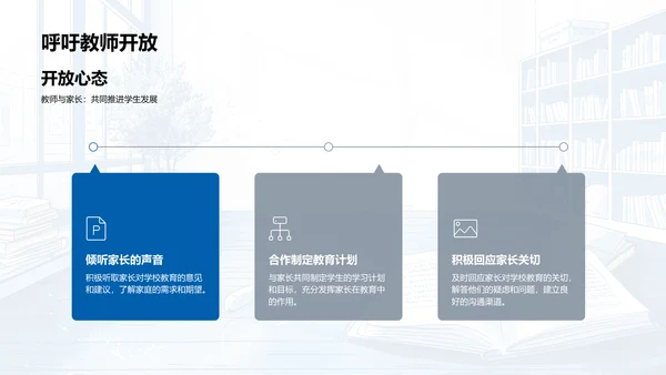 家校合作共育方略PPT模板
