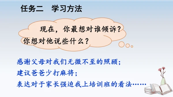 部编版语文五年级上册习作六 我想对您说  教学课件（2课时）