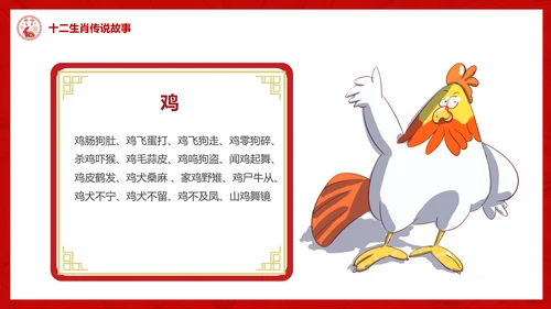 十二生肖介绍ppt模版