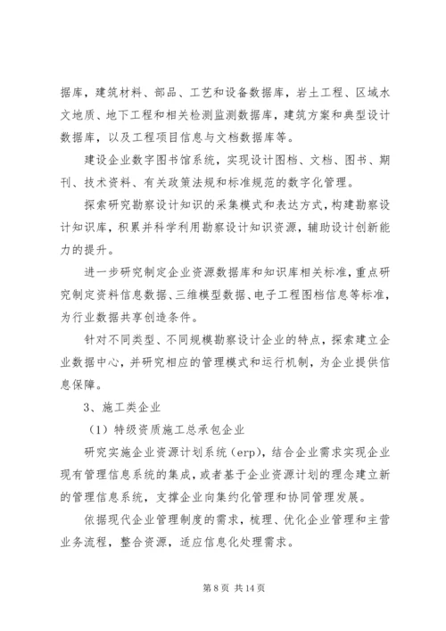 建筑业信息化发展规划.docx