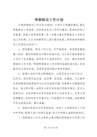 明察暗访工作计划.docx