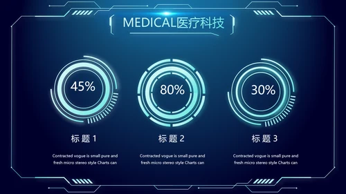 医院医疗科技信息化管理工作总结报告计划动态PPT模板