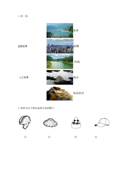 教科版科学二年级上册《期末测试卷》带答案（黄金题型）.docx