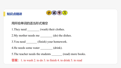 【学霸提优】Starter Unit 2  Keep Tidy! 单元复习课件 人教版（2024）英