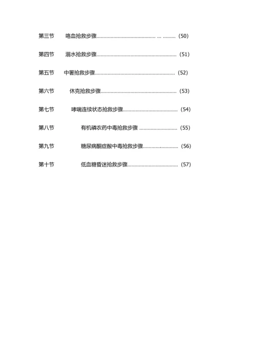 临床常见危重症患者抢救流程模板.docx