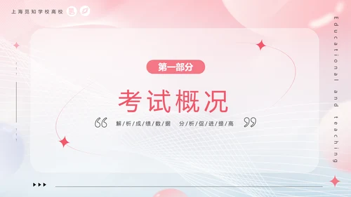 期中质量分析粉色清新弥散风中小学考试质量分析大会主题班会PPT