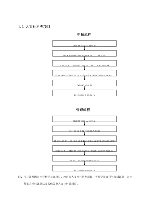 浙江医药高等专科学校科研管理工作标准流程.docx