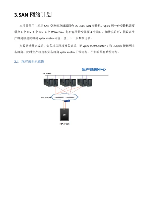 EMCVPLEX容灾系统实施专项方案.docx