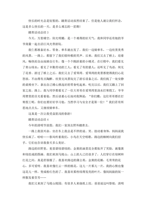 踏青活动总结.docx