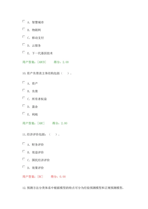 2016年咨询工程师继续教育：通信市场与投资分析试卷及答案.docx