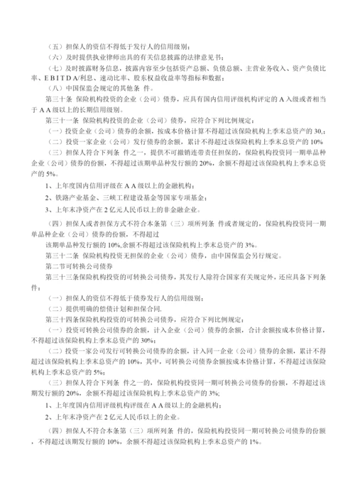 【管理制度】保险机构投资者债券投资管理暂行办法.docx