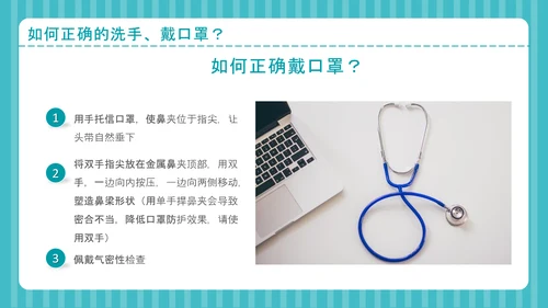 疫情防控自我防护预防感染指南PPT课件