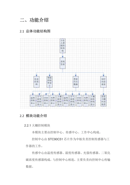 智慧农业设计-小农人项目创意设计报告.docx