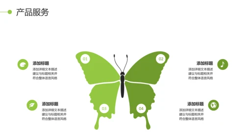 绿色唯美植物生长发芽自然环保PPT模板