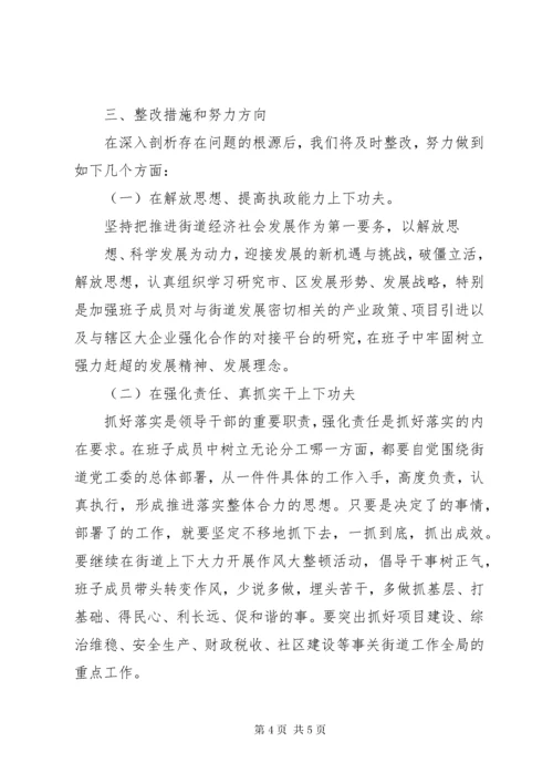 6思想解放主题教育方面存在的问题及整改措施.docx