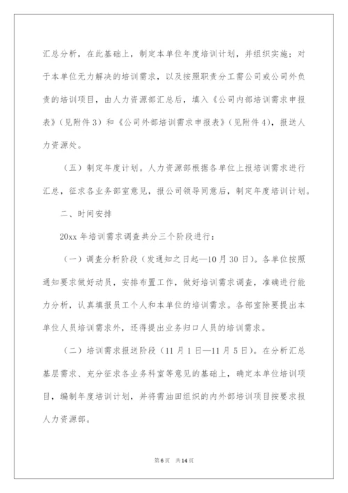 2022培训通知范文7篇.docx