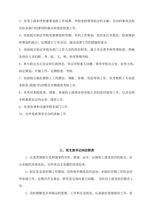 学校领导岗位基本职责.docx