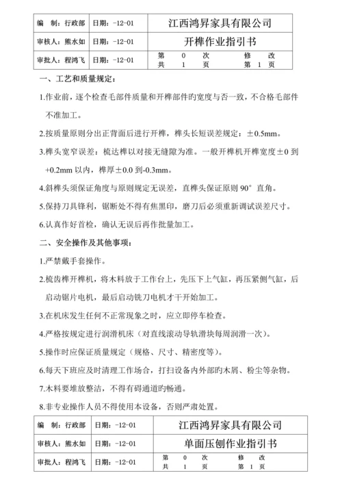 家具作业基础指导书.docx