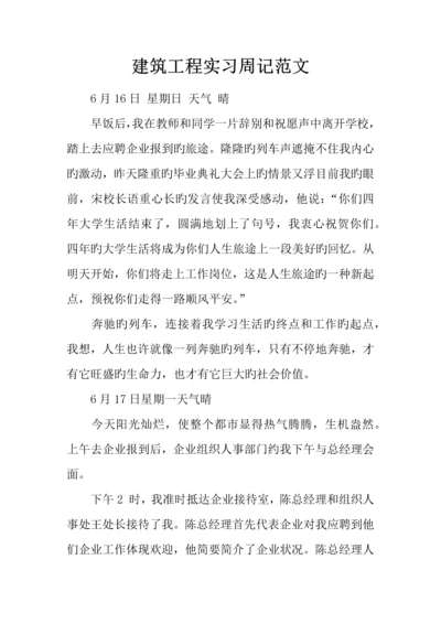 建筑工程实习周记范文.docx