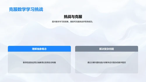 数学学习成果展