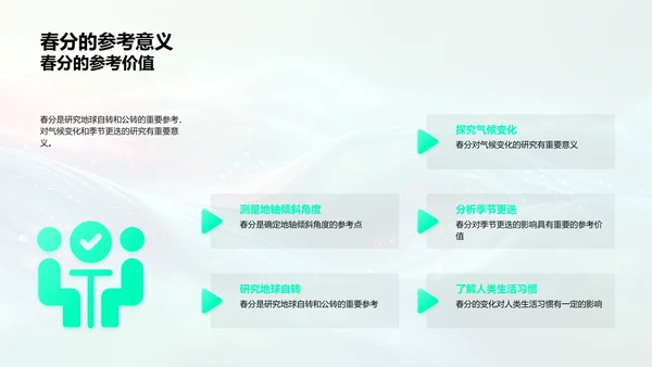 春分科学原理及应用PPT模板