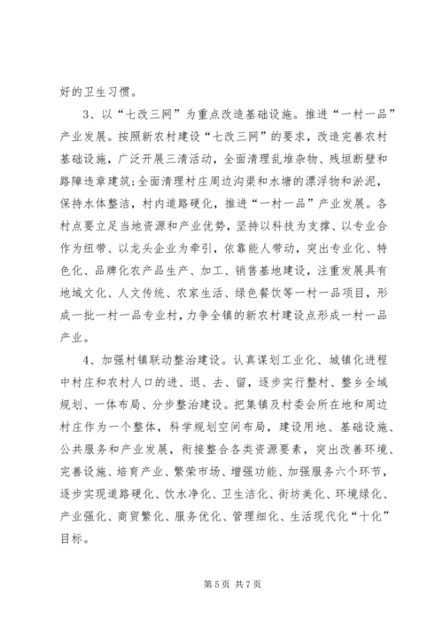 乡镇某年度秀美乡村建设工作实施方案.docx