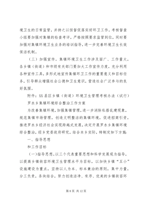集镇建设实施方案 (6).docx