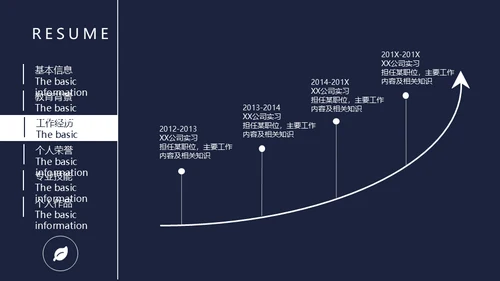 中式钢琴元素个人简历通用PPT模板