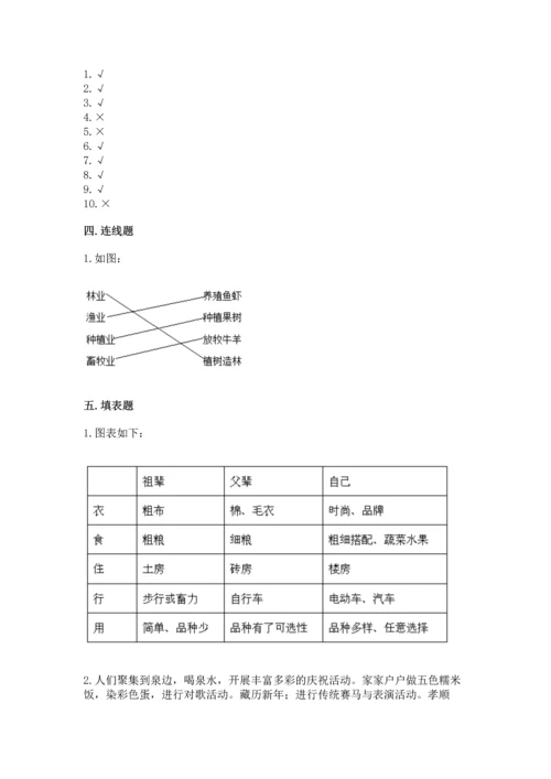 2023部编版四年级下册道德与法治期末测试卷附完整答案（夺冠）.docx