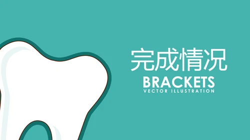 蓝色简约医疗牙科动态PPT