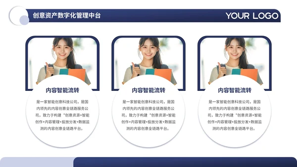 蓝色扁平风礼仪与学生自我管理PPT模板