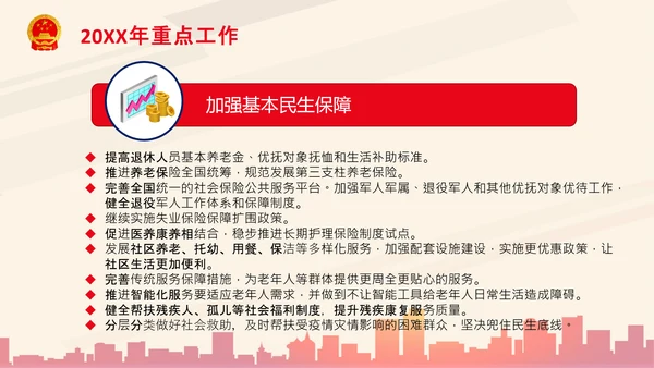 全国两会政府工作报告要点解读PPT