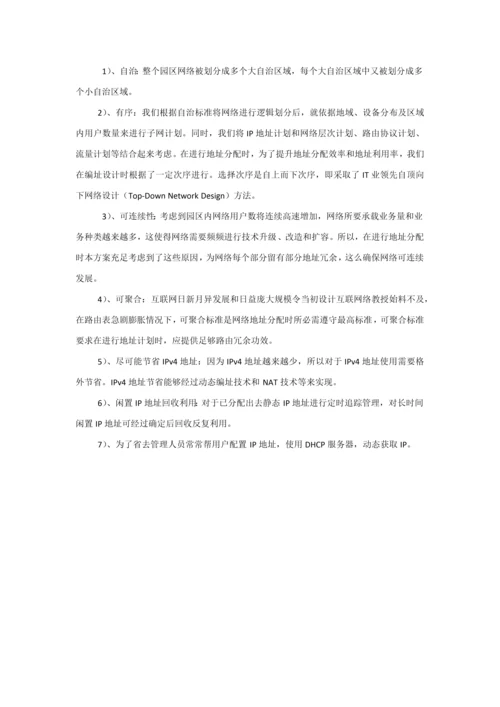 企业网络建设专业方案大型.docx