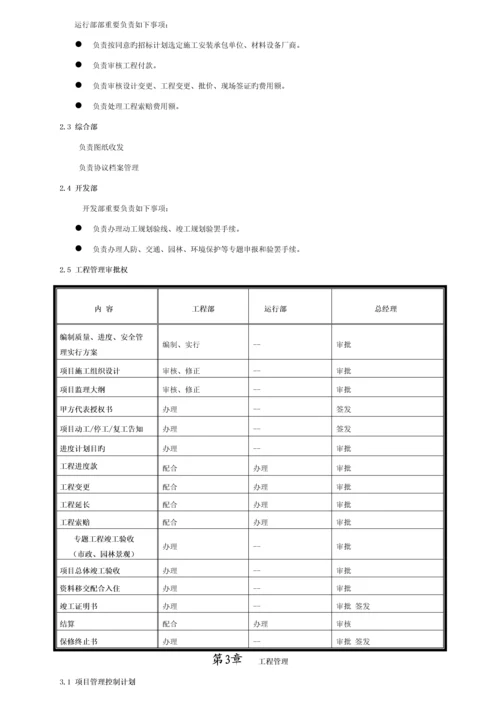 天津地产公司工程部管理手册模板.docx